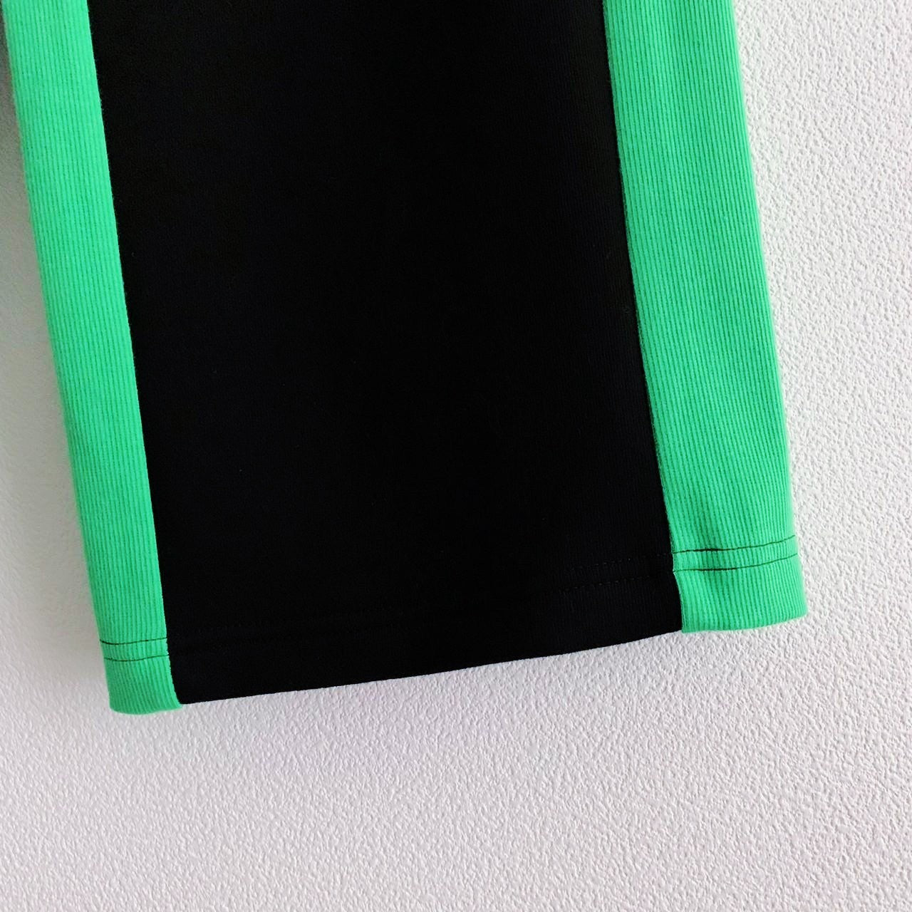 Bi-color sweat pants