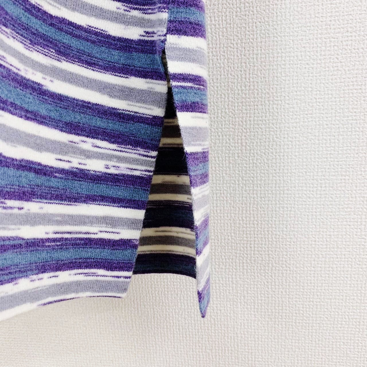 GRADATION KNIT DRESS