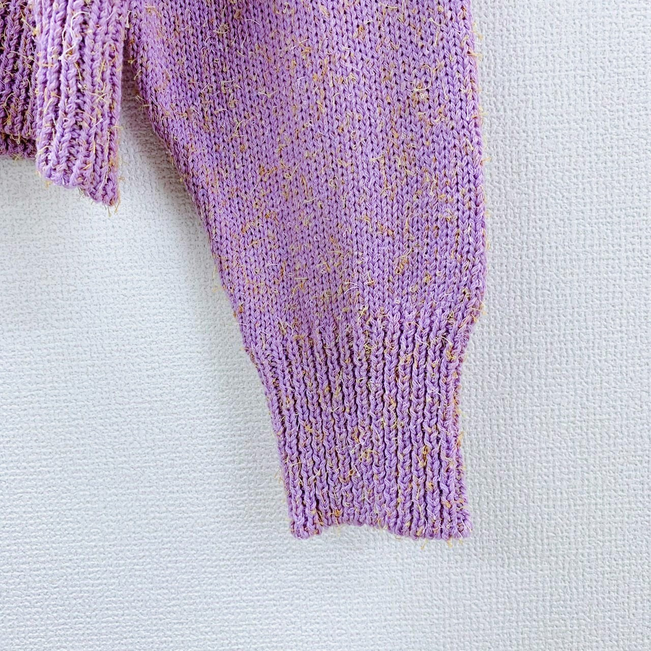 MIXED COLOR STRIPED KNIT TOP