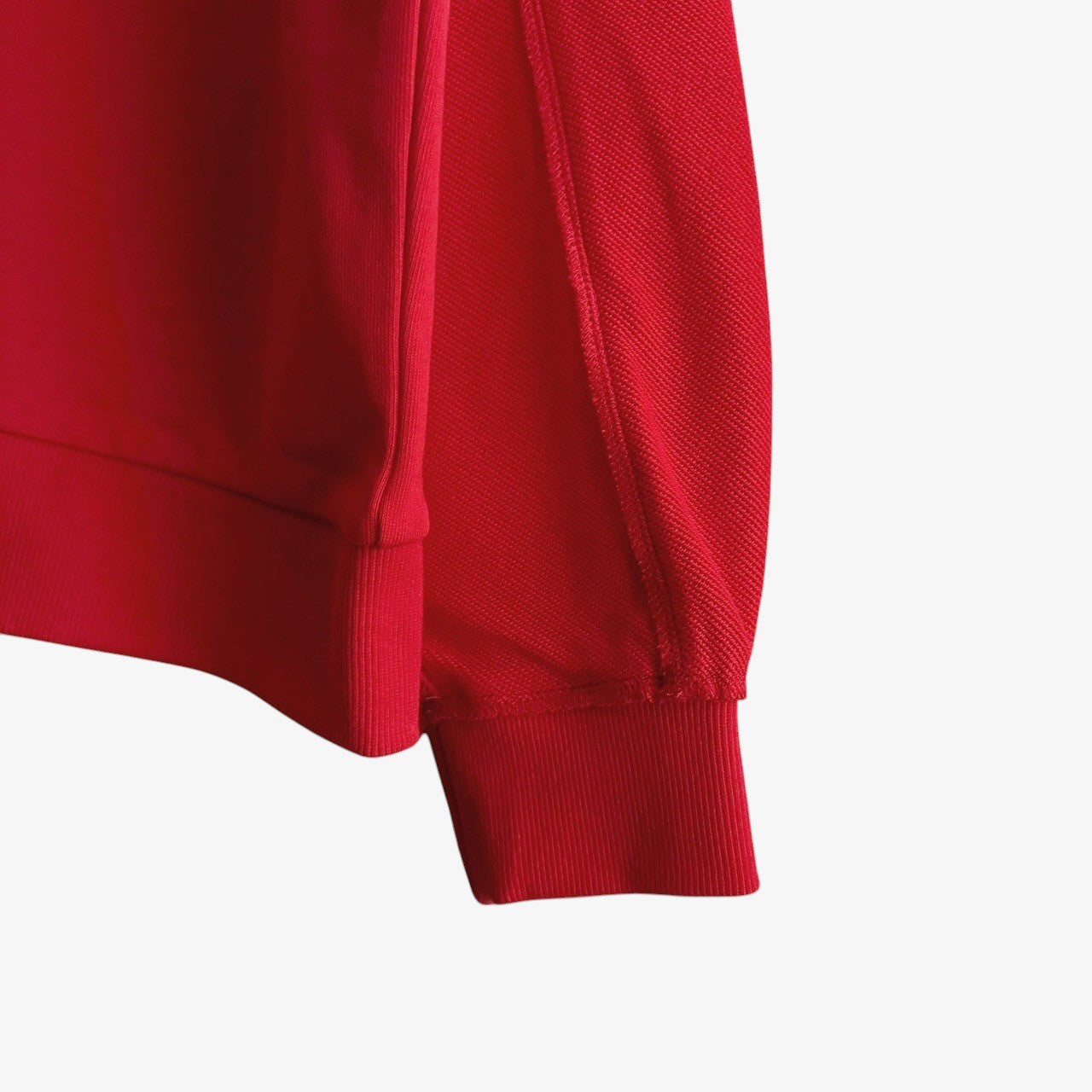 VELOUR PANEL MIX SWEATSHIRT