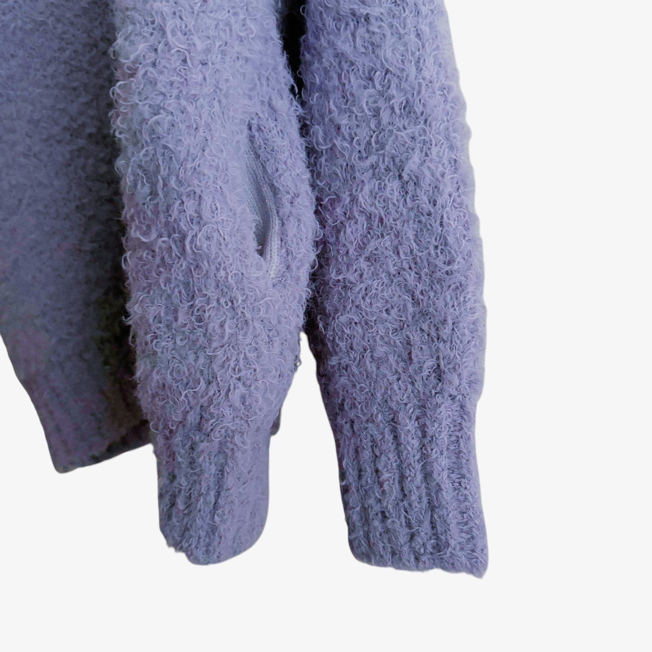 SHAGGY KNIT CARDIGAN