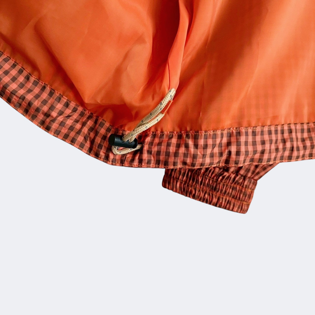 【PRE-ORDER】GINGHAM PANEL TRACK JACKET