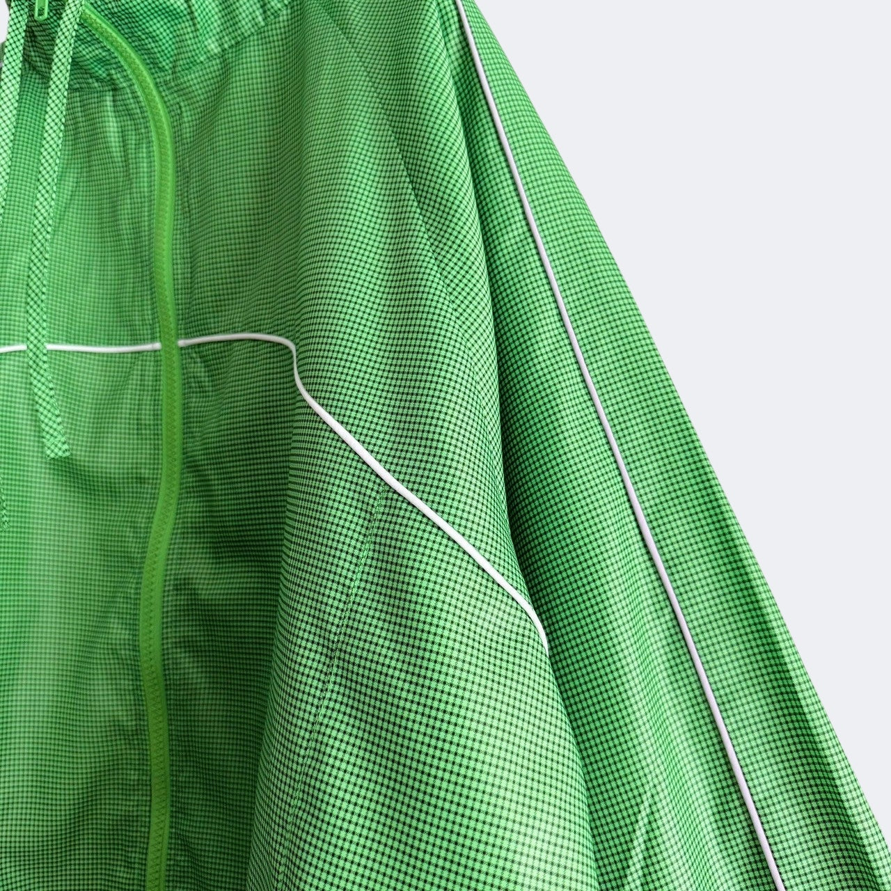 【PRE-ORDER】GINGHAM PANEL TRACK JACKET