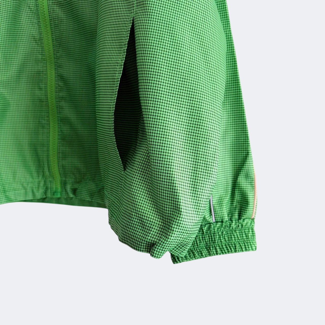 【PRE-ORDER】GINGHAM PANEL TRACK JACKET