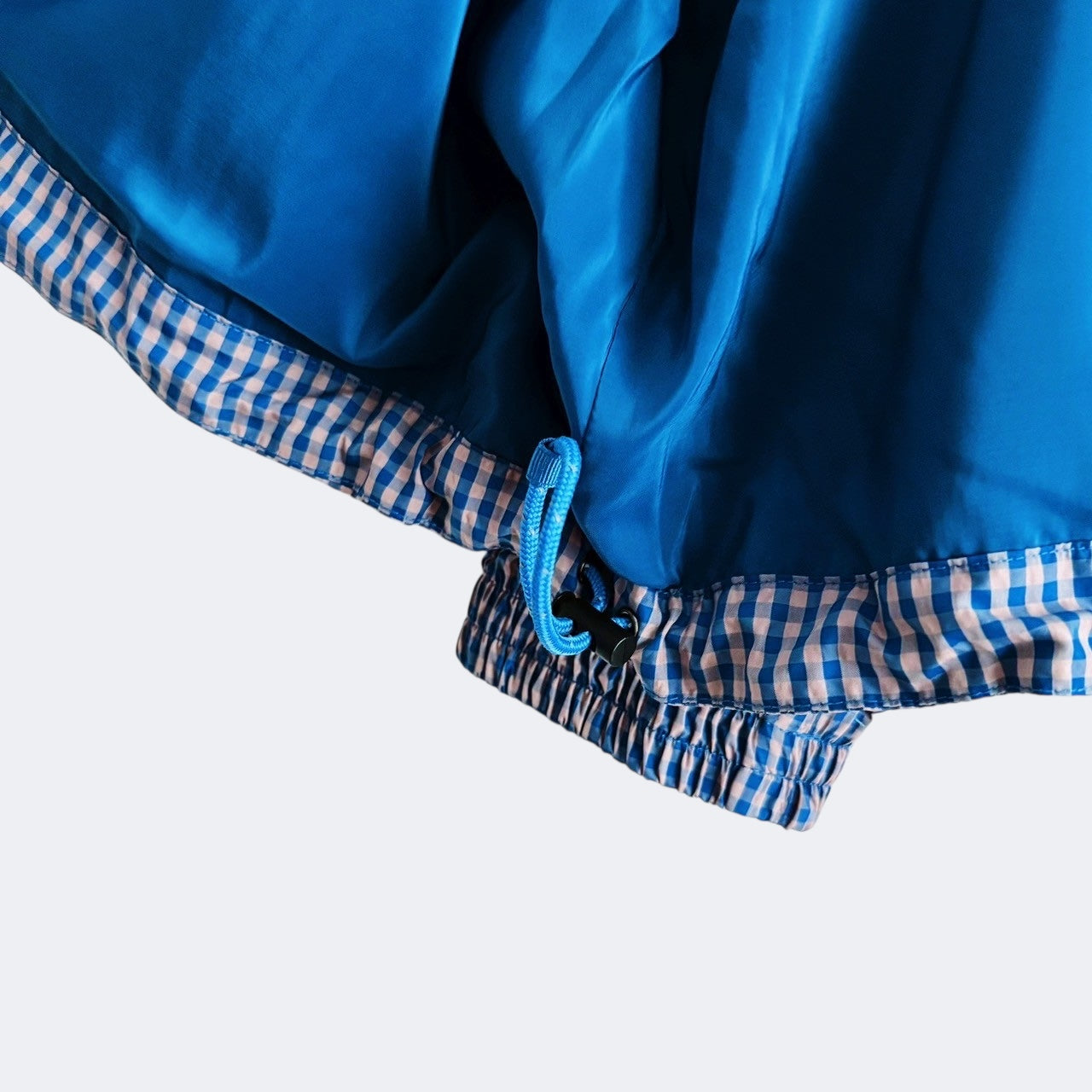【PRE-ORDER】GINGHAM PANEL TRACK JACKET