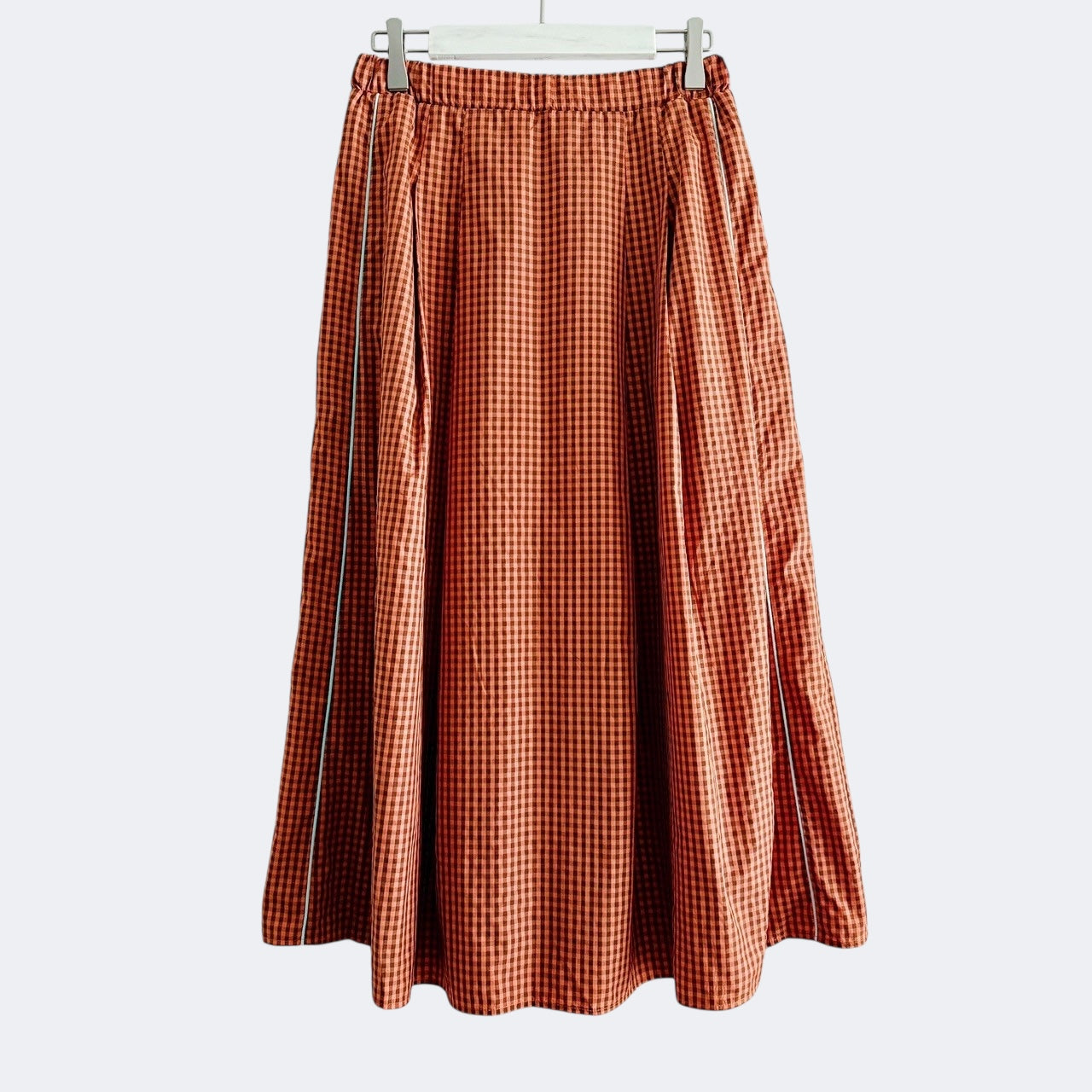 【PRE-ORDER】GINGHAM FLARE SKIRT