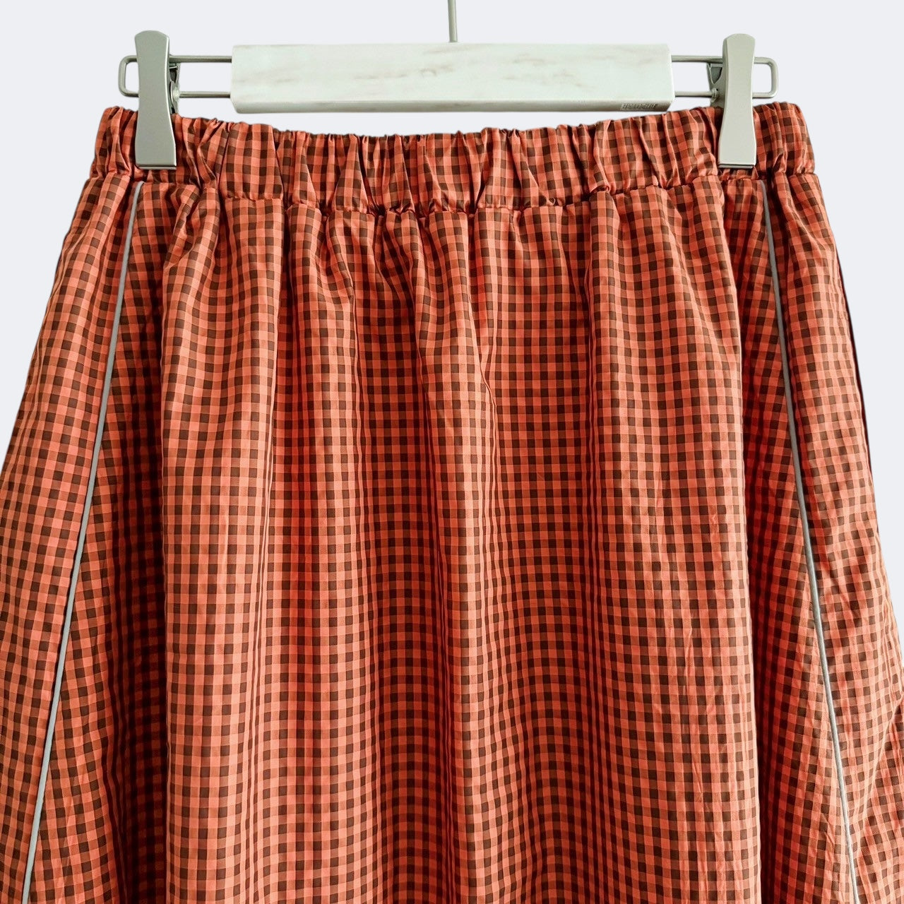 【PRE-ORDER】GINGHAM FLARE SKIRT