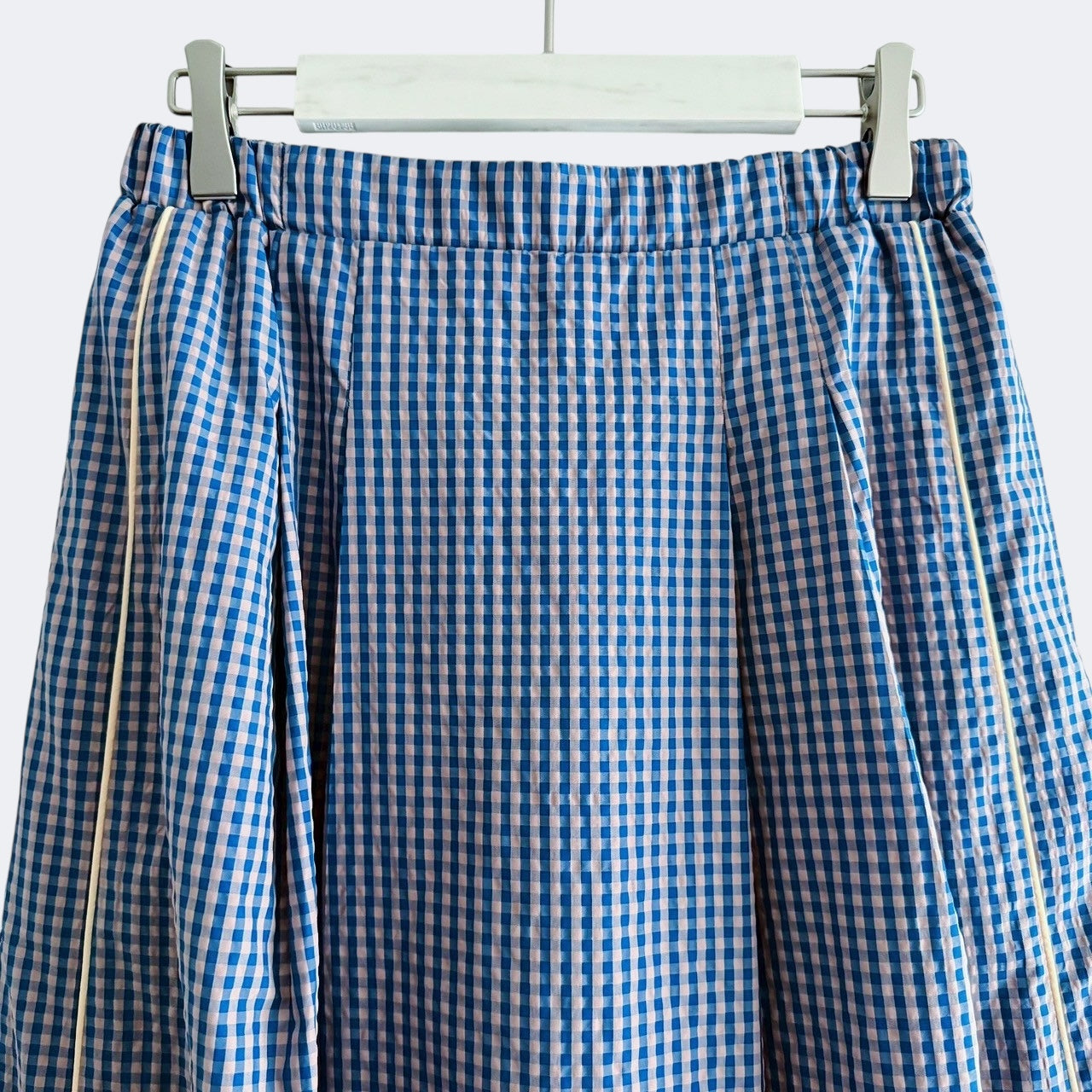 【PRE-ORDER】GINGHAM FLARE SKIRT