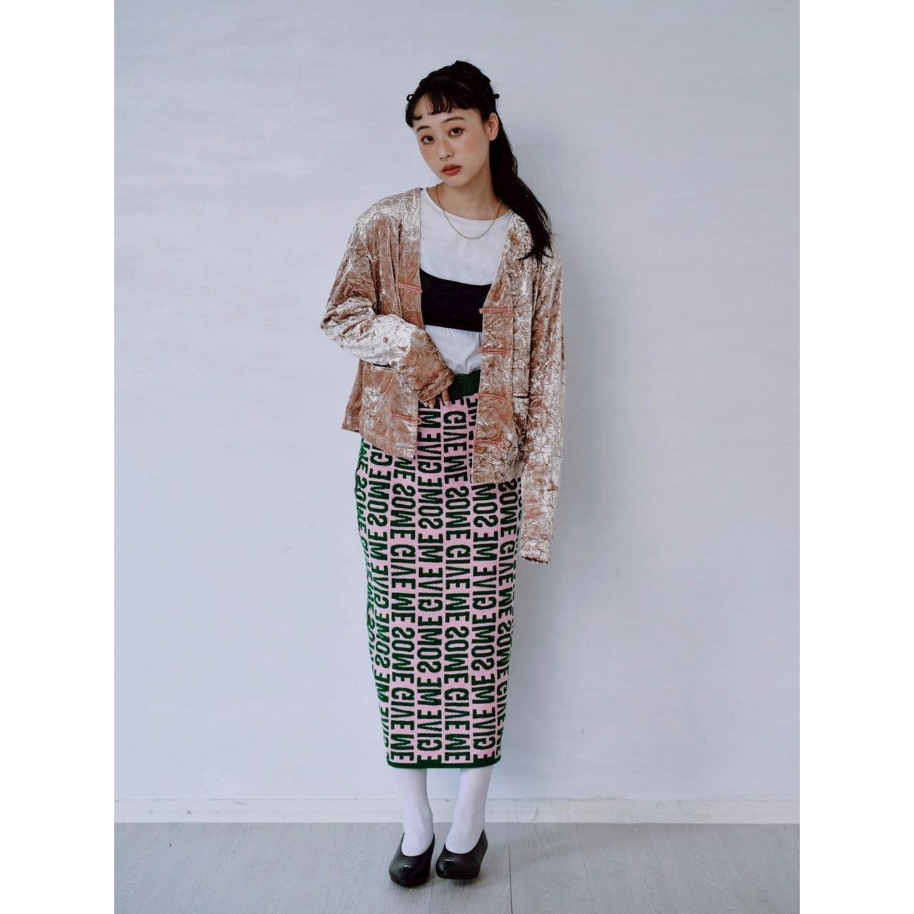 【PRE-ORDER】CRUSHED VELOUR CARDIGAN
