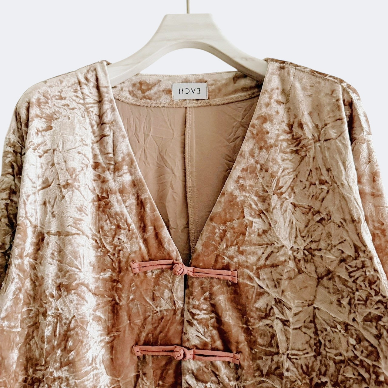【PRE-ORDER】CRUSHED VELOUR CARDIGAN