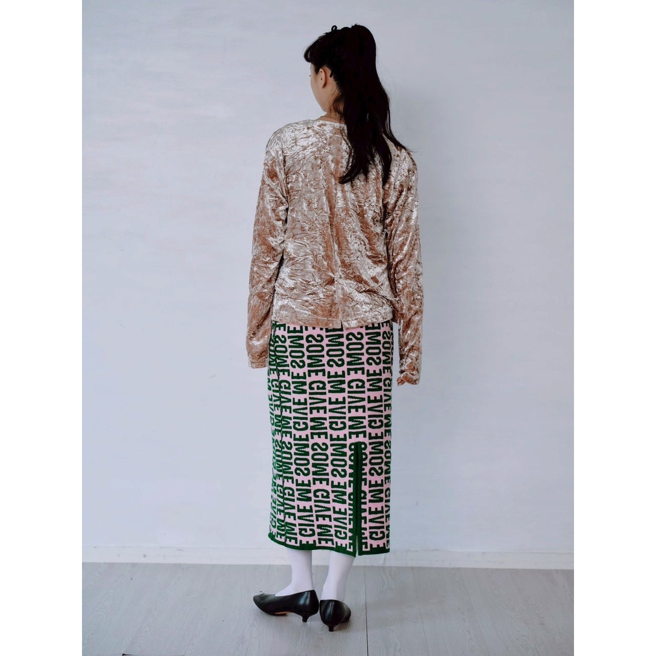 【PRE-ORDER】CRUSHED VELOUR CARDIGAN