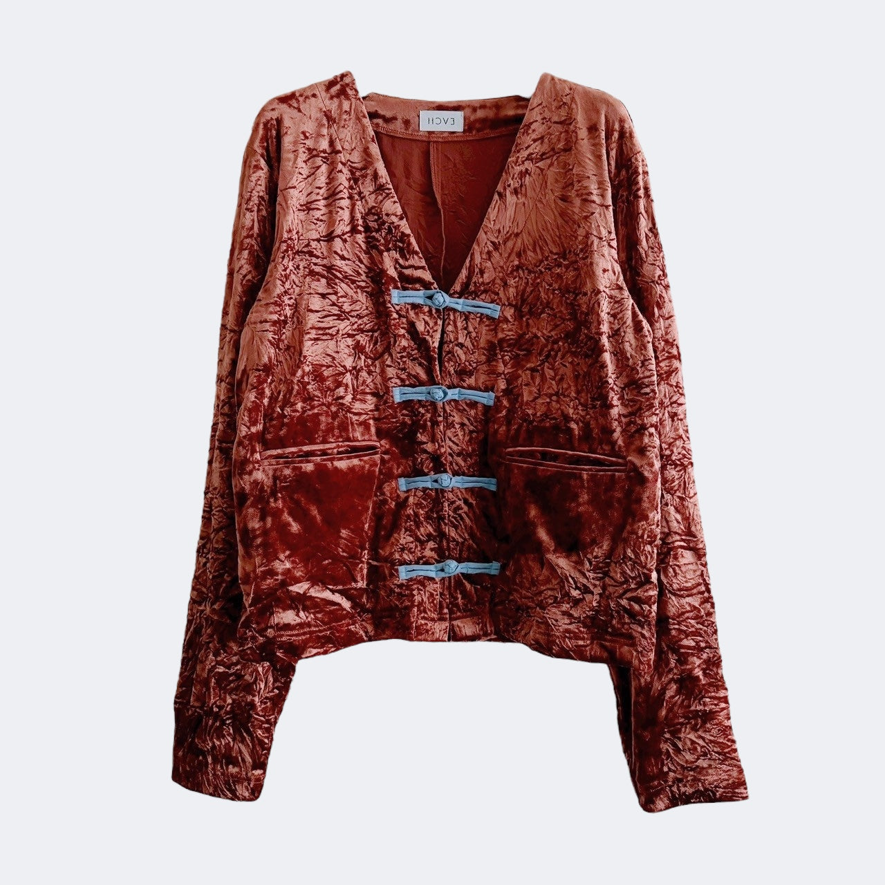 【PRE-ORDER】CRUSHED VELOUR CARDIGAN
