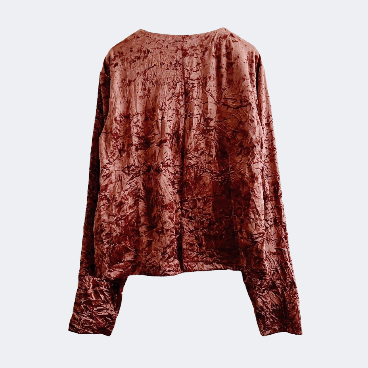 【PRE-ORDER】CRUSHED VELOUR CARDIGAN