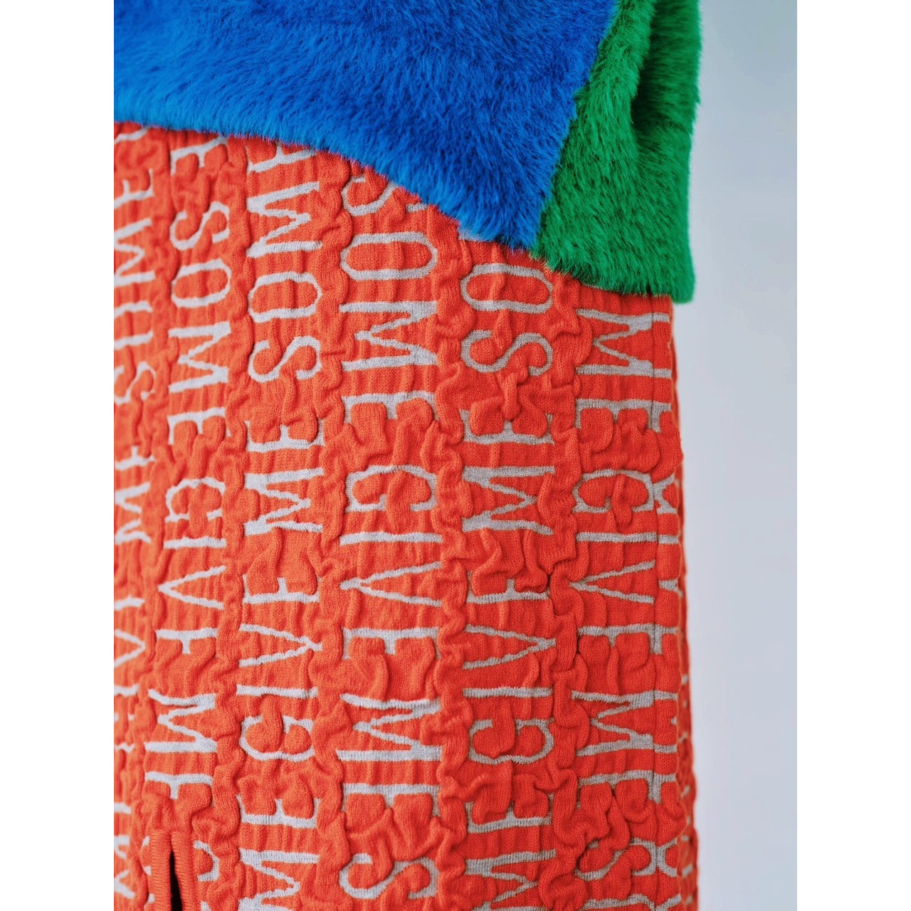 【PRE-ORDER】REVERSIBLE LOGO JACQUARD SKIRT