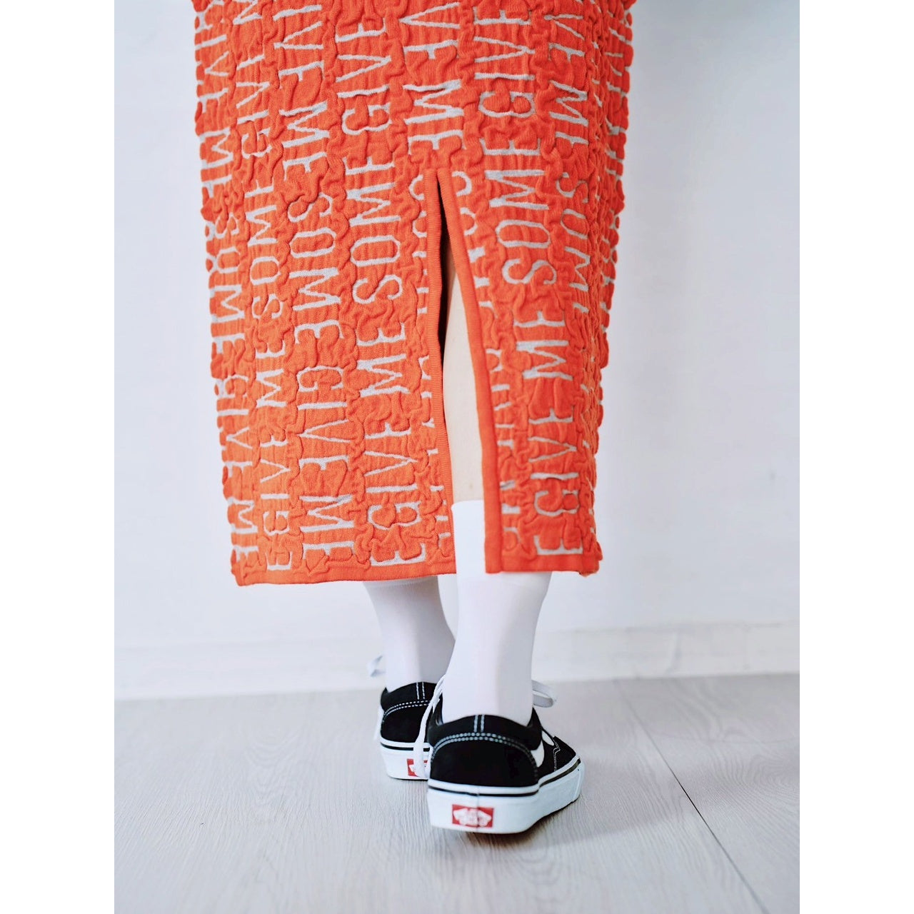 【PRE-ORDER】REVERSIBLE LOGO JACQUARD SKIRT