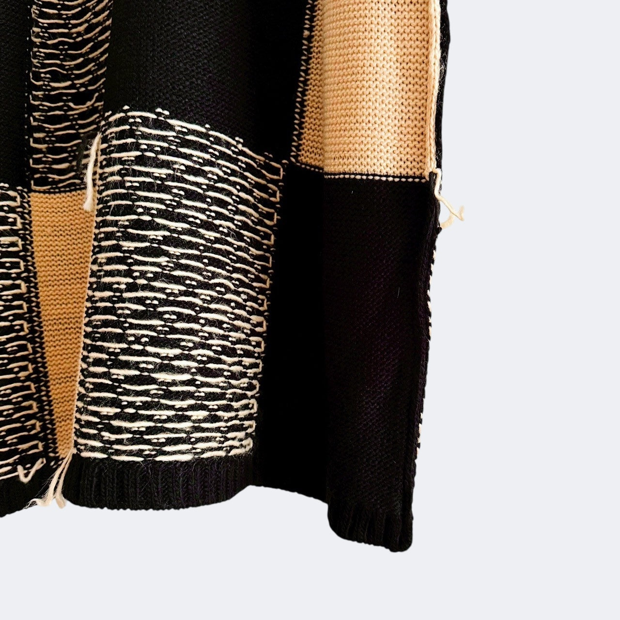 【PRE-ORDER】BLOCK CHECK KNIT DRESS