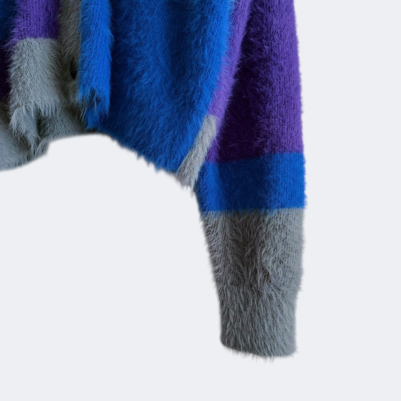 【PRE-ORDER】MULTI COLOR SHAGGY KNIT CARDIGAN