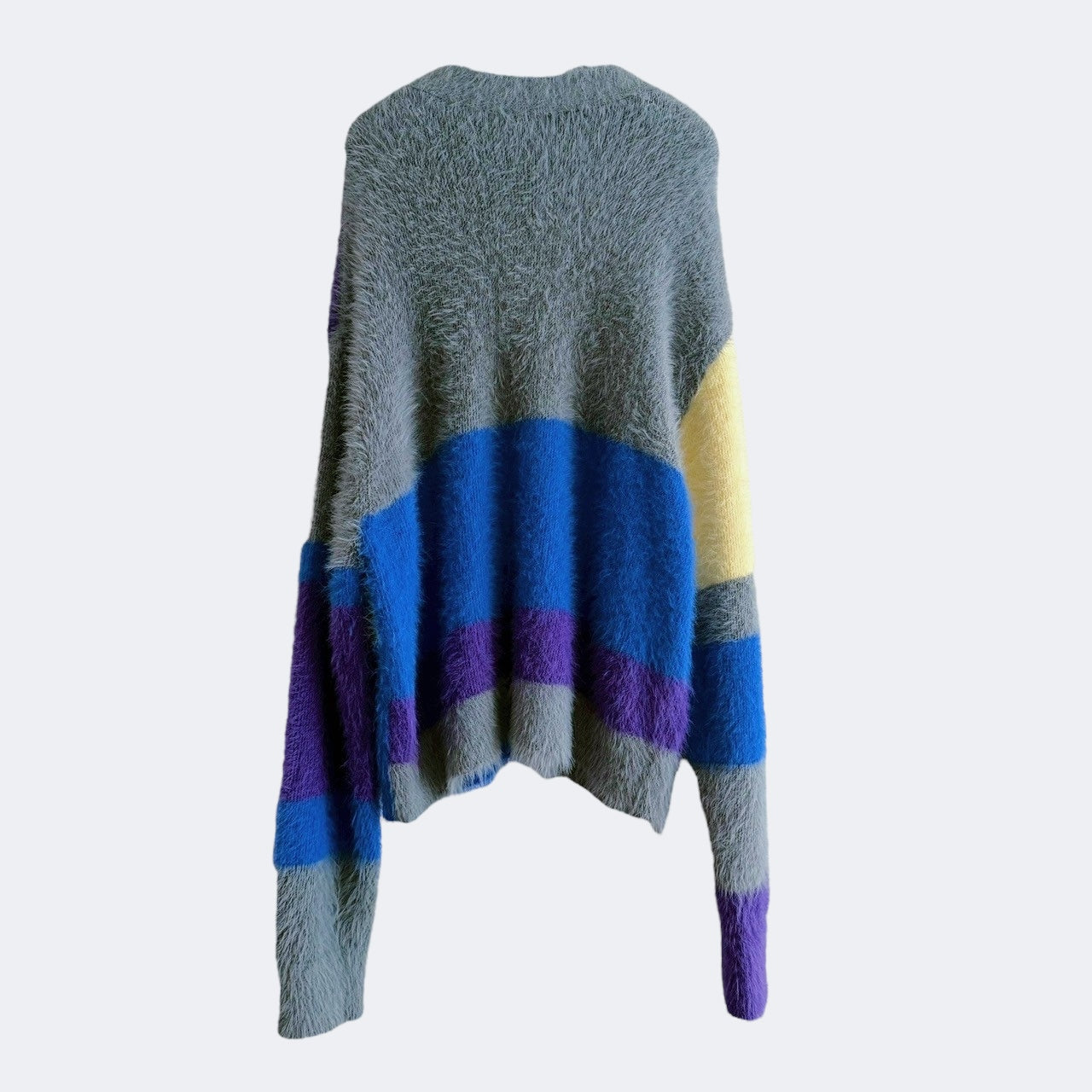 【PRE-ORDER】MULTI COLOR SHAGGY KNIT CARDIGAN