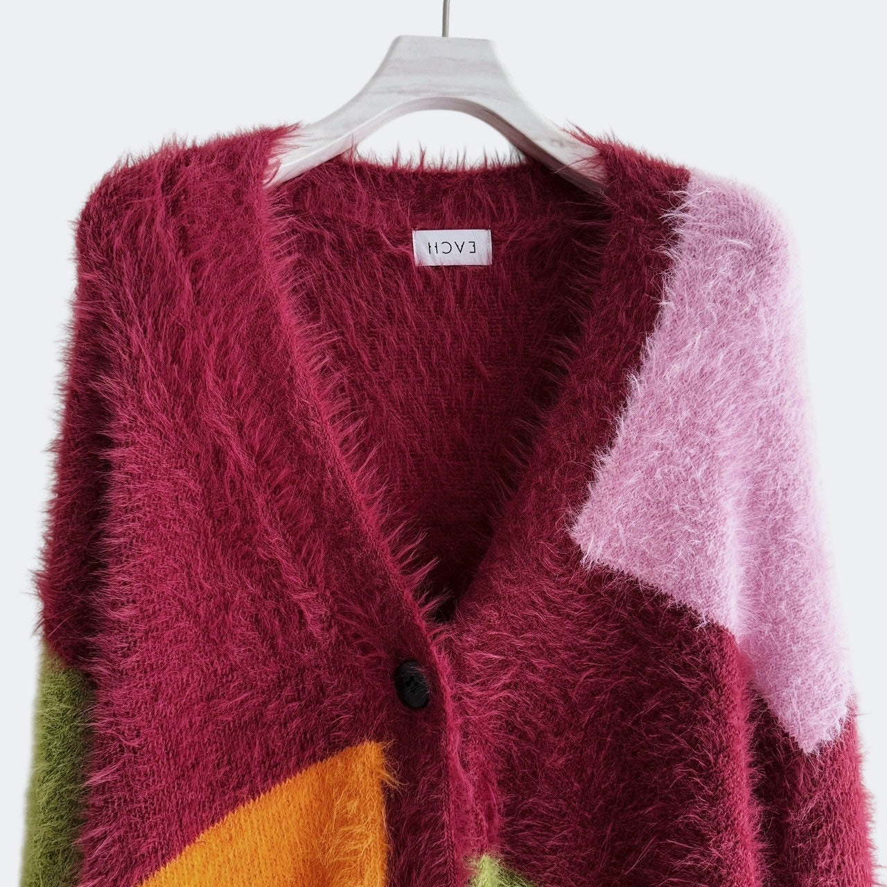 【PRE-ORDER】MULTI COLOR SHAGGY KNIT CARDIGAN