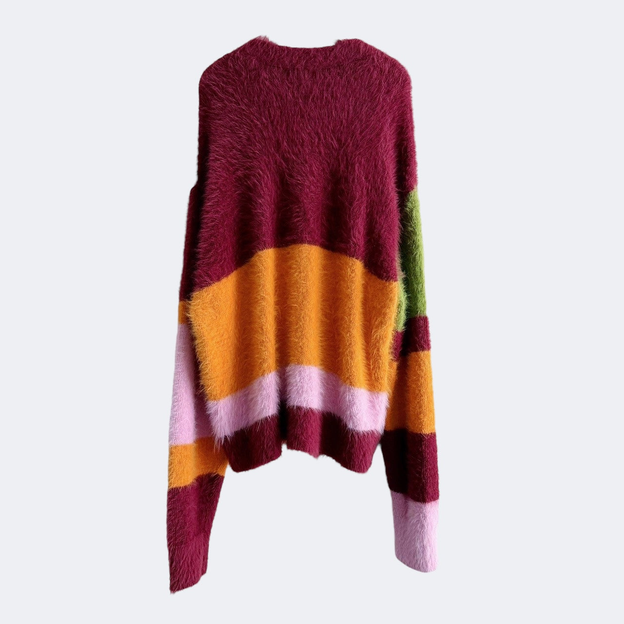 【PRE-ORDER】MULTI COLOR SHAGGY KNIT CARDIGAN