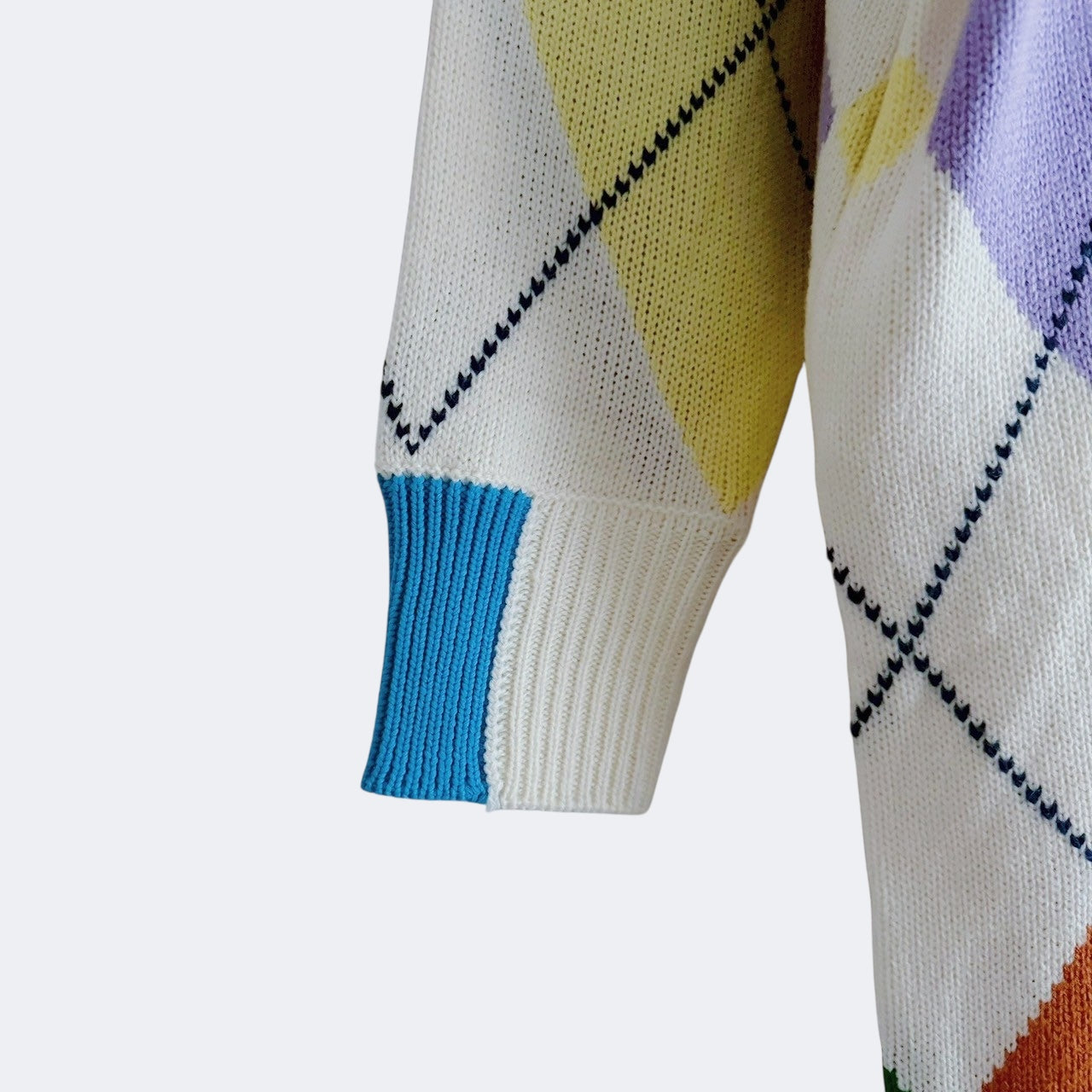 【PRE-ORDER】ARGYLE KNIT DRESS