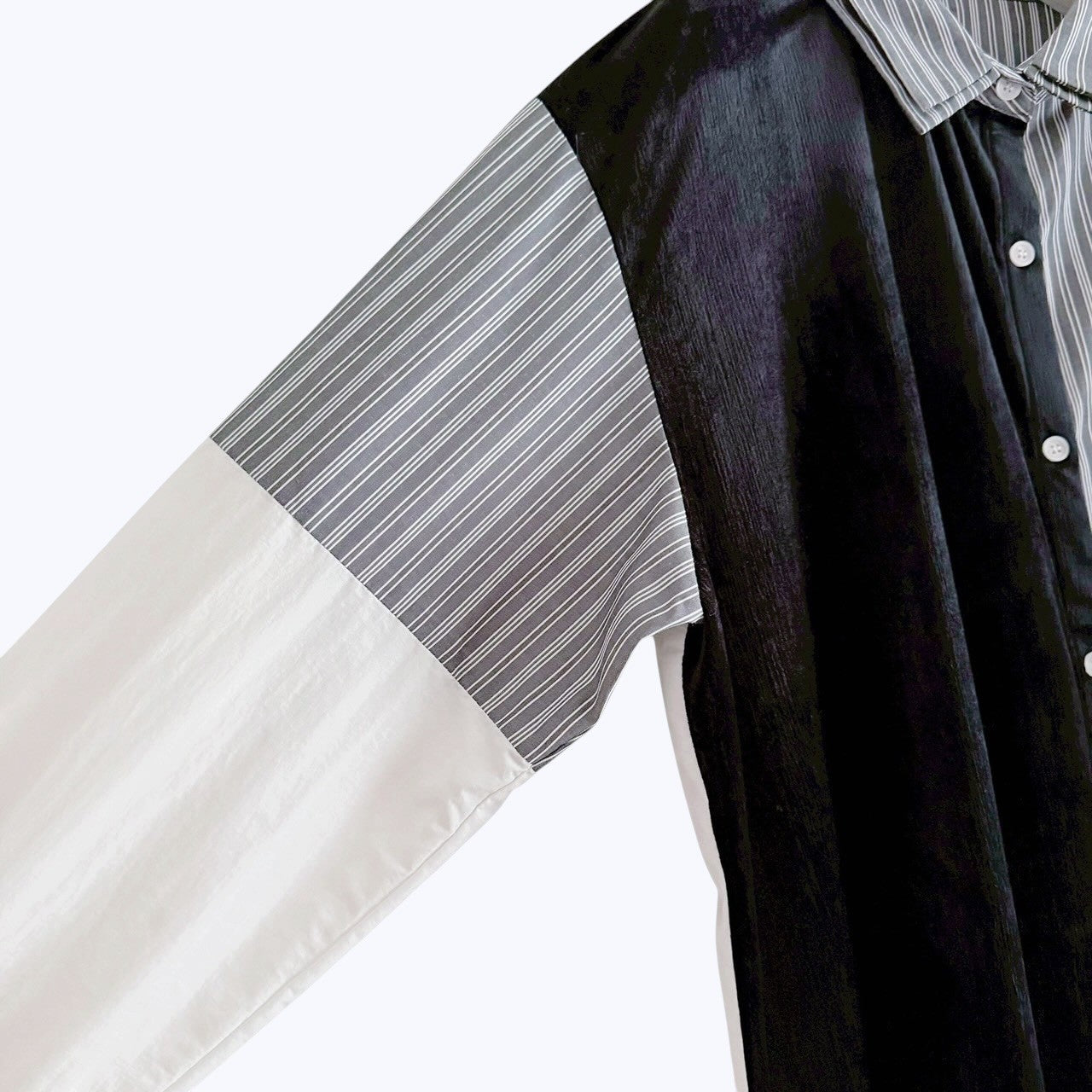 【PRE-ORDER】MIXED PANEL SHIRT
