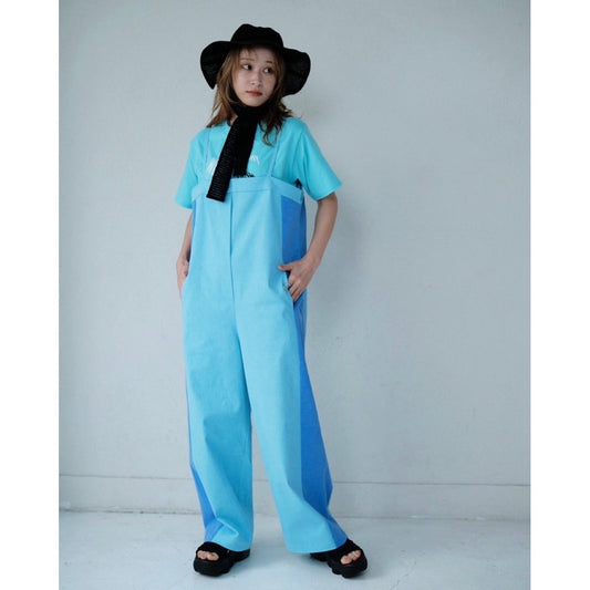 Bicolor Overalls