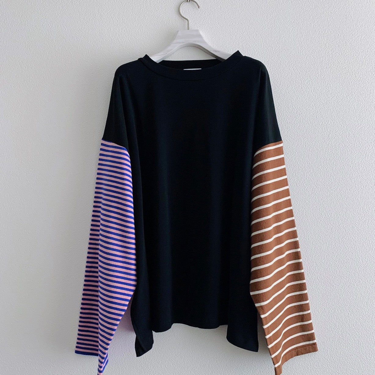 STRIPE SLEEVE L/S TEE