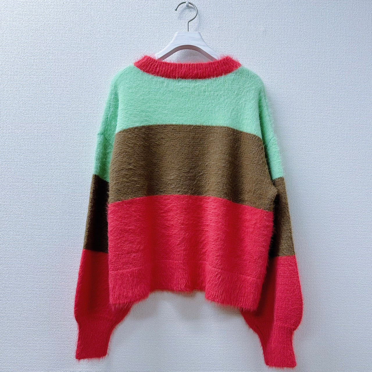 TRICOLOR KNIT TOP