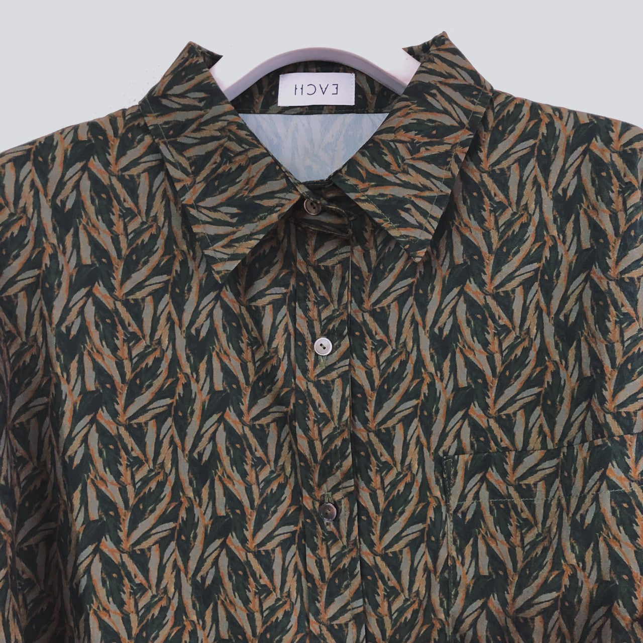 CROPPED PRINT SHIRT