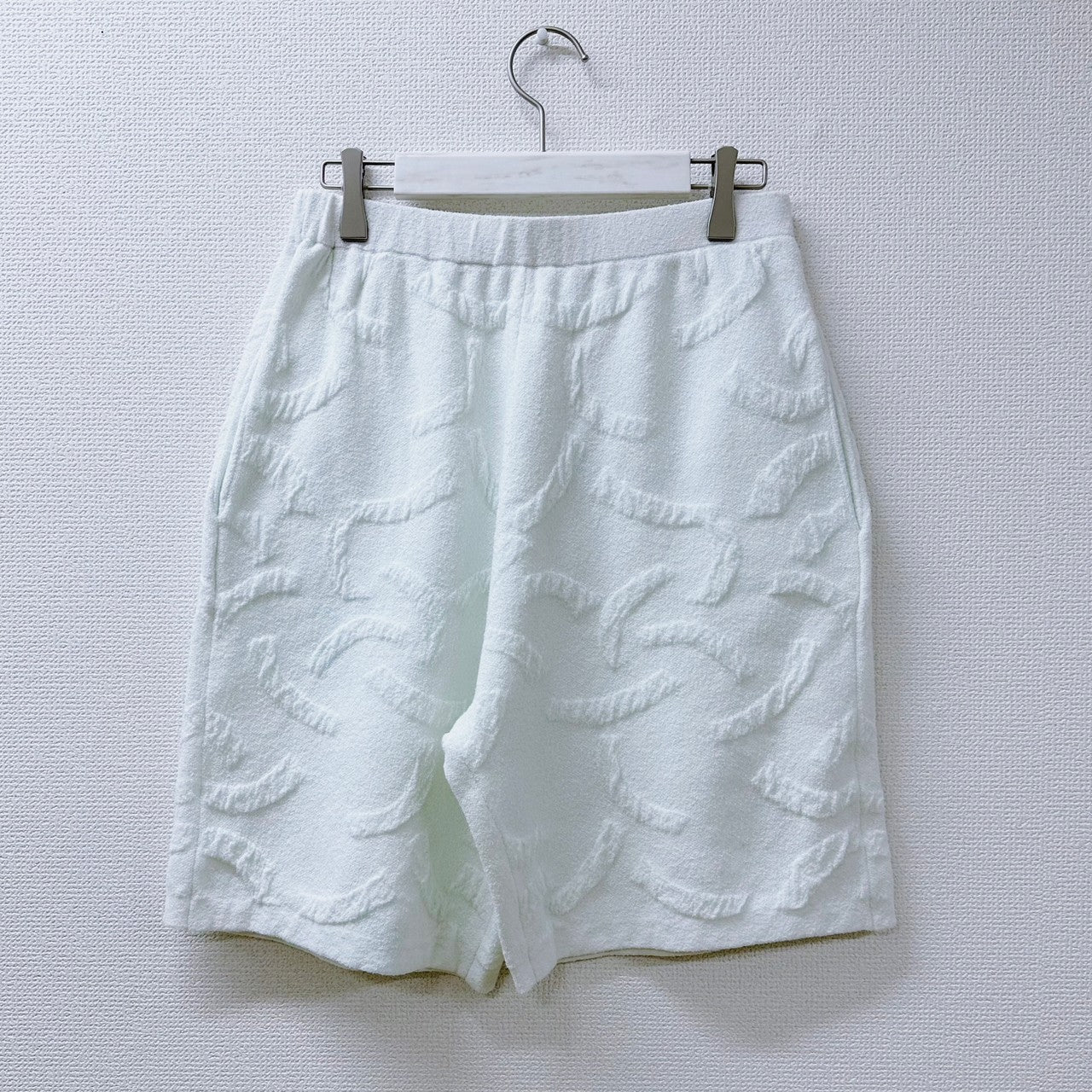 JACQUARD KNIT SHORTS