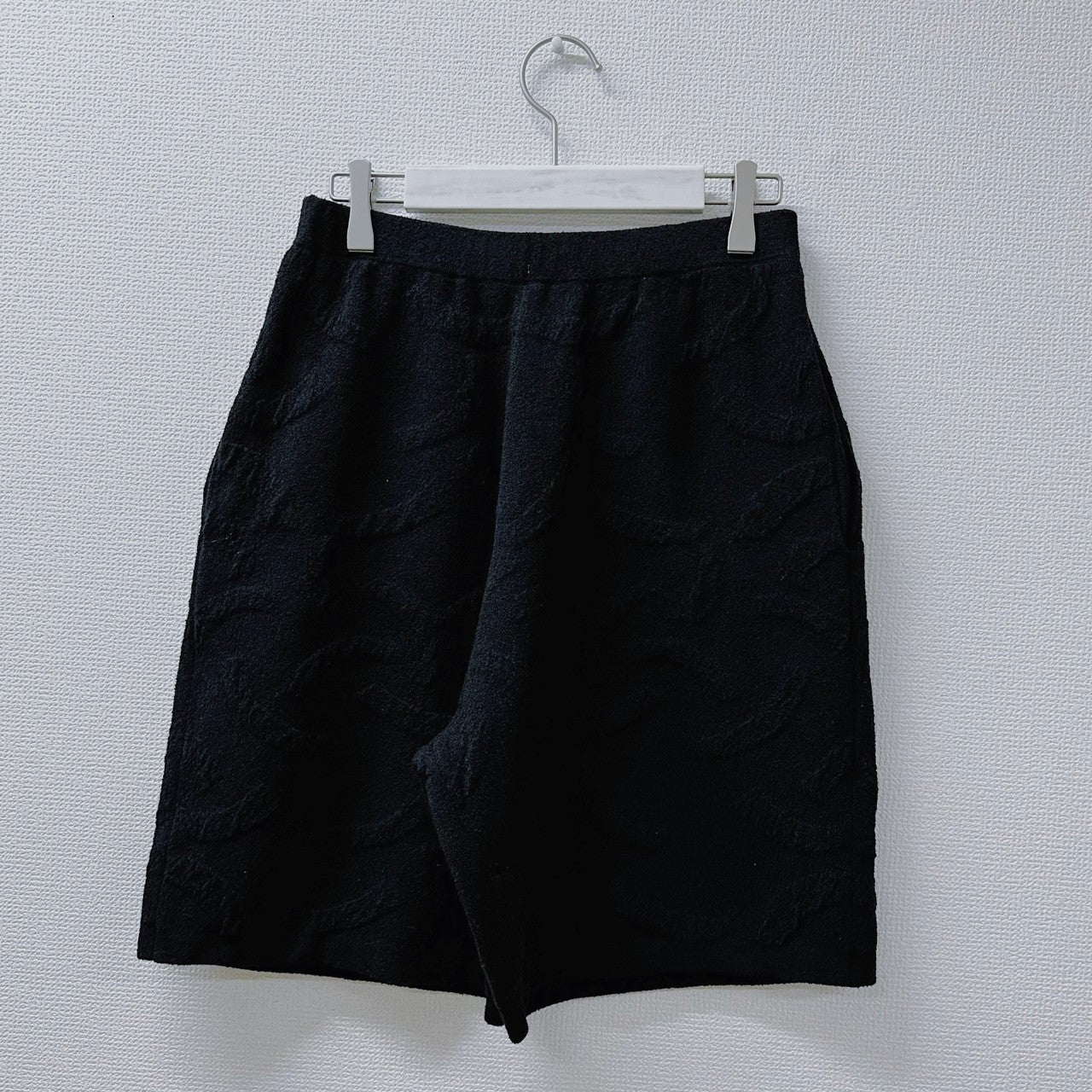 JACQUARD KNIT SHORTS