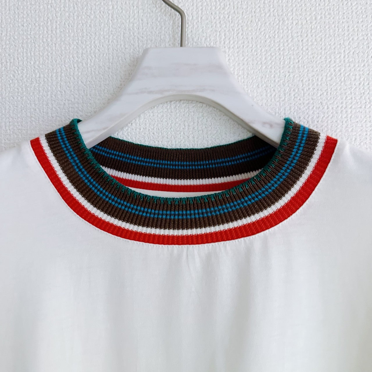 KNIT COLLAR DRESS