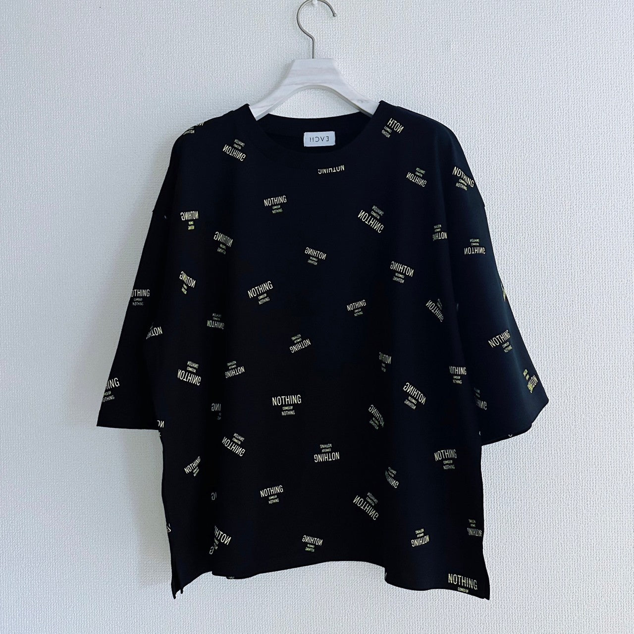 WHOLE PATTERN OVERSIZED T-SHIRT