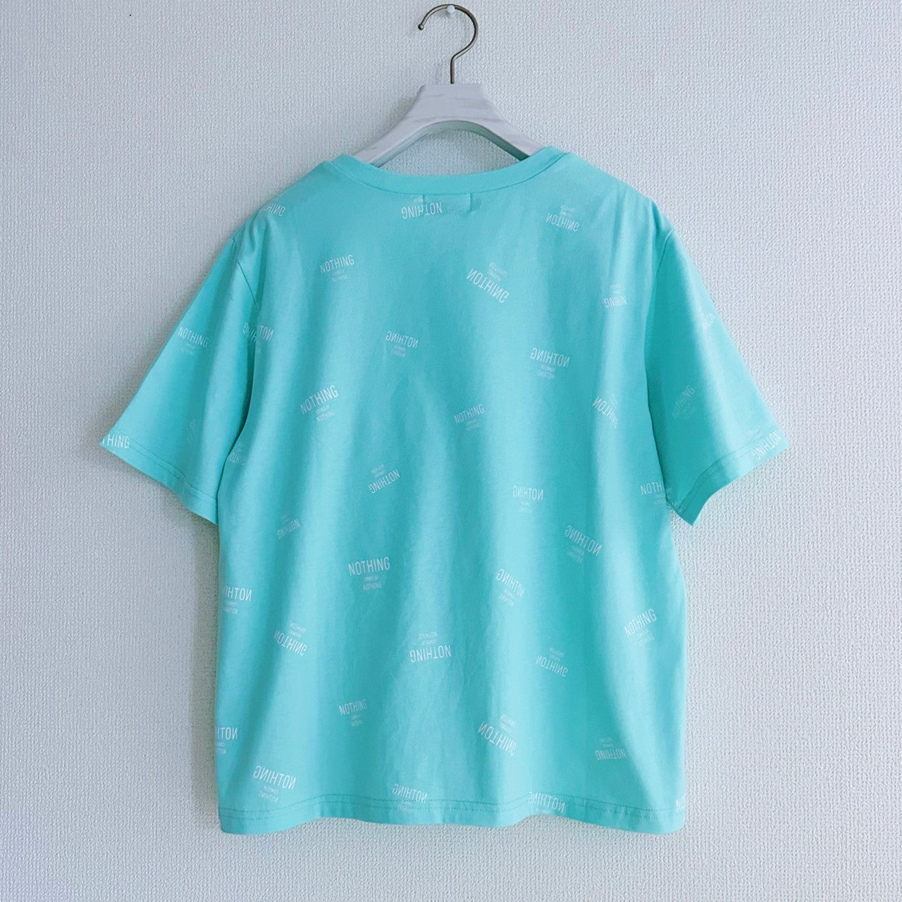 WHOLE PATTERN SHORT SLEEVE T-SHIRT