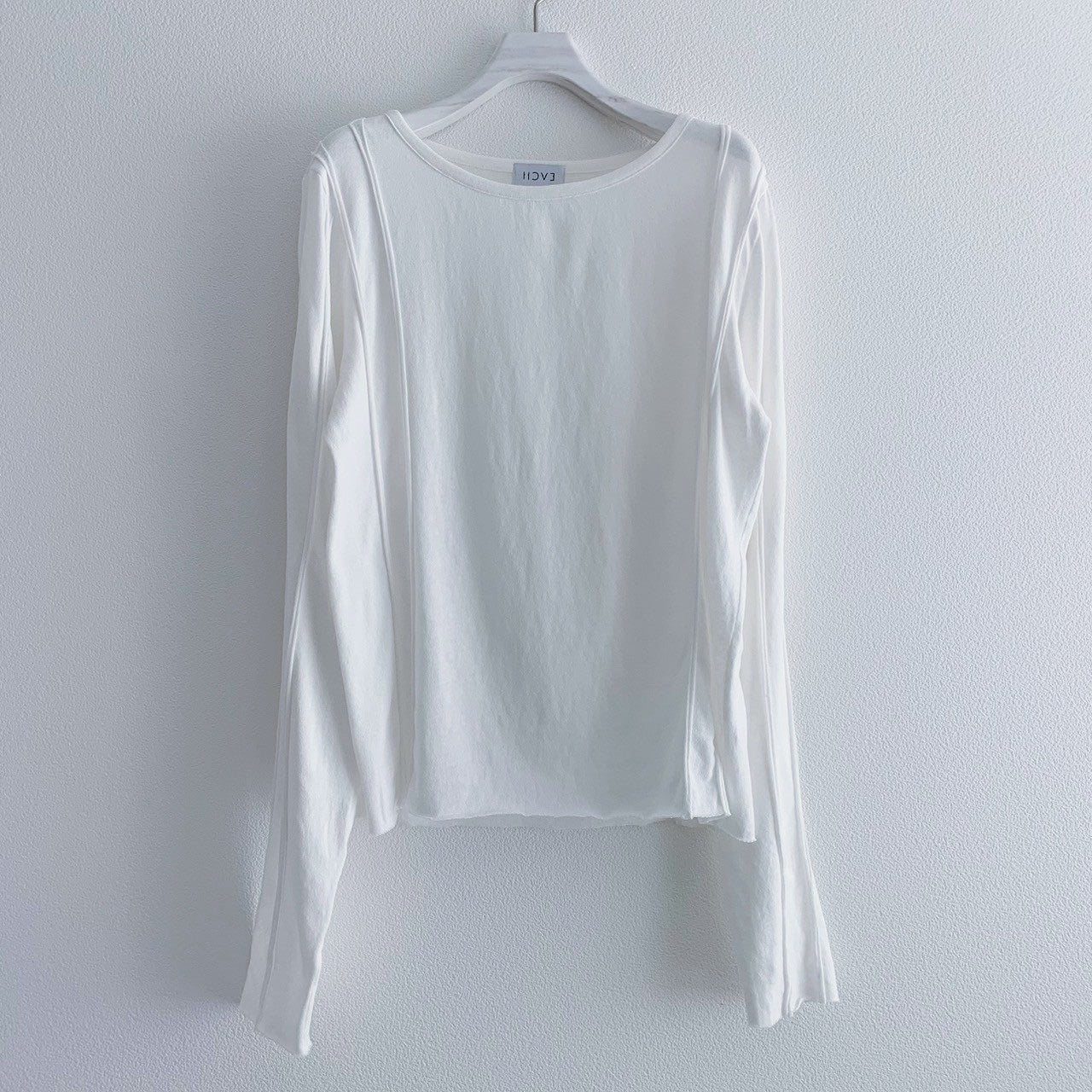 COTTON LINEN LS T-SHIRT