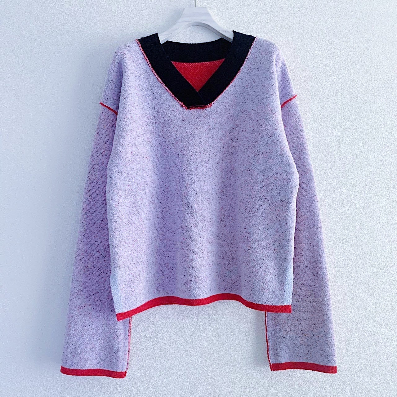 REVERSIBLE KNIT TOP