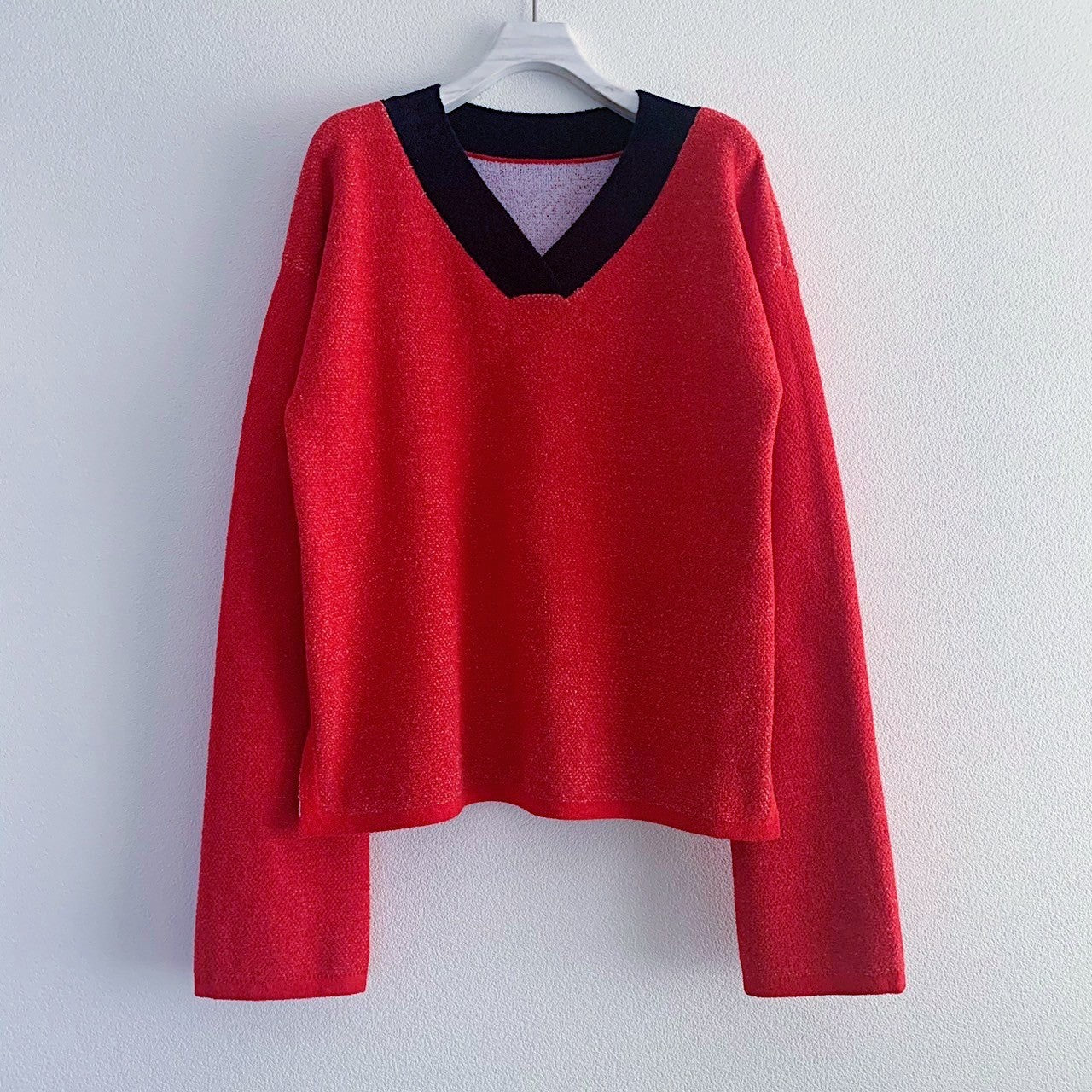 REVERSIBLE KNIT TOP