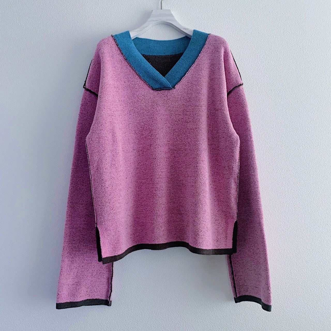 REVERSIBLE KNIT TOP