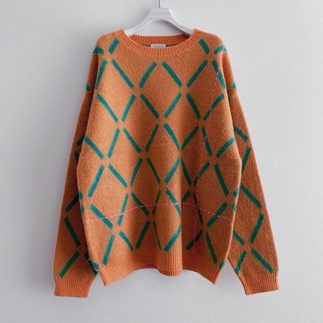 HCAE ニット　JACQUARD KNIT TOP JACQUARD KNIT TOP – HCAE ONLINE STORE