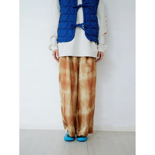 SATIN WIDE PANTS