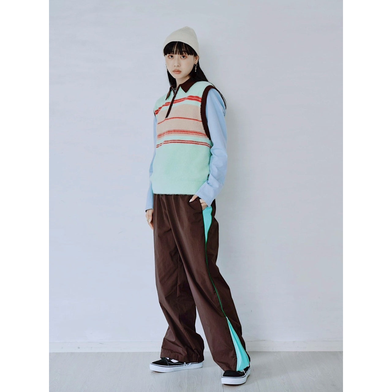 [PRE-ORDER] COLOR BLOCK TRACK JACKET