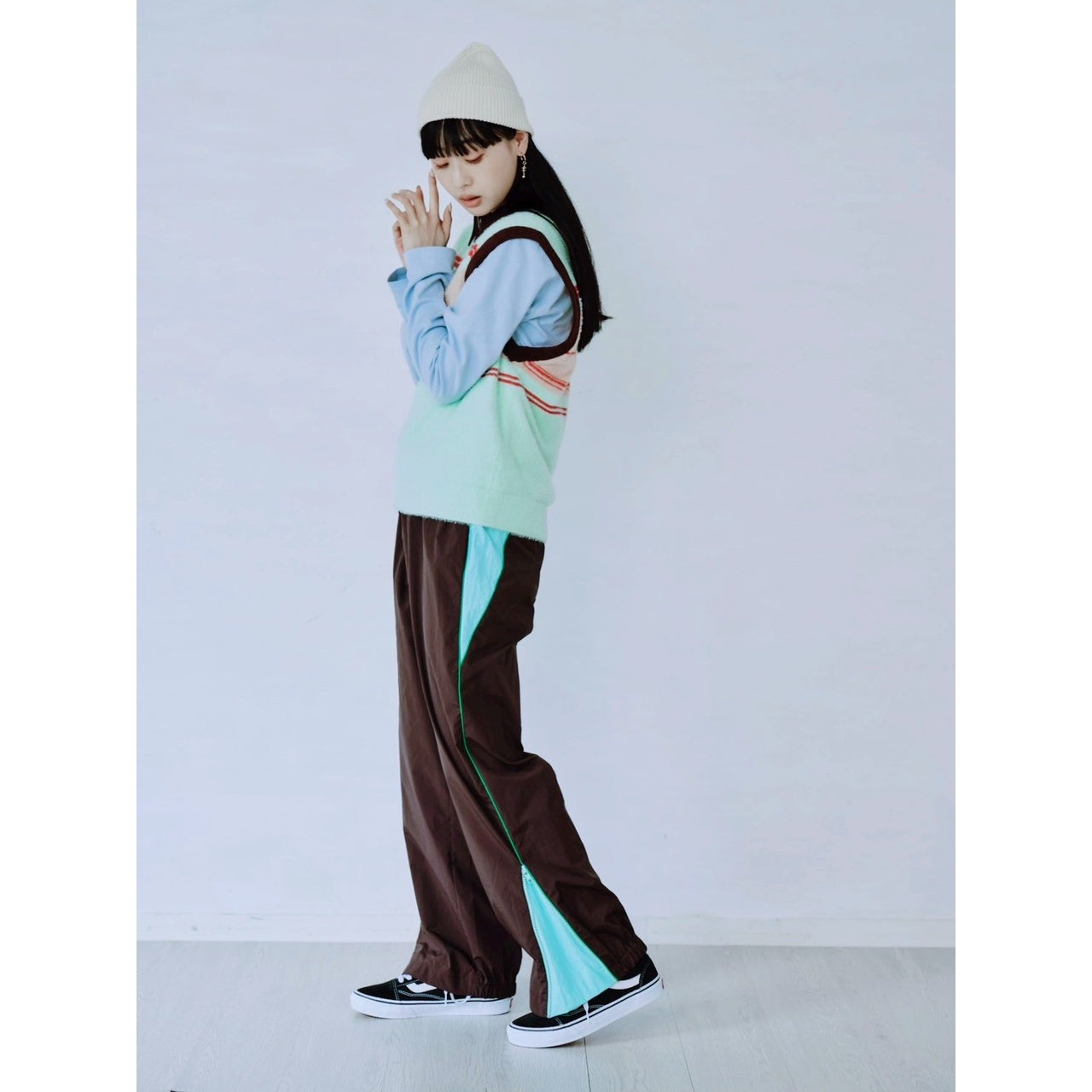 [PRE-ORDER] COLOR BLOCK TRACK JACKET