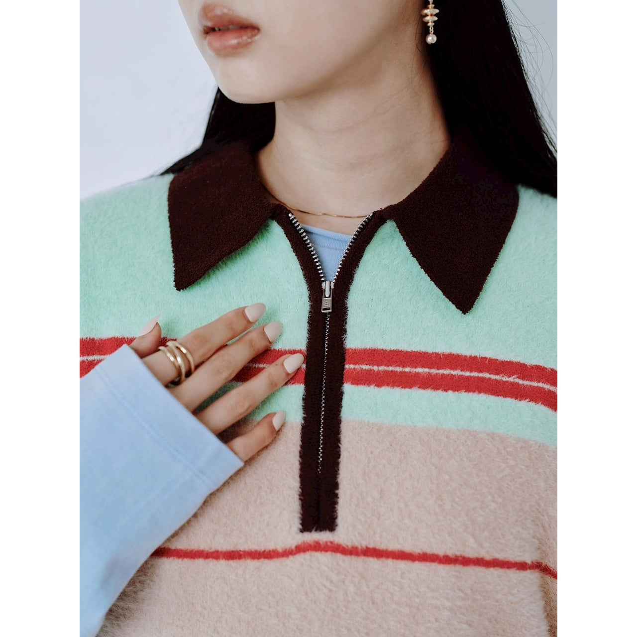 [PRE-ORDER] COLOR BLOCK TRACK JACKET