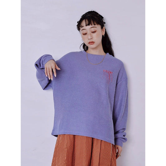 【PRE-ORDER】VISION LOGO KNIT TOP