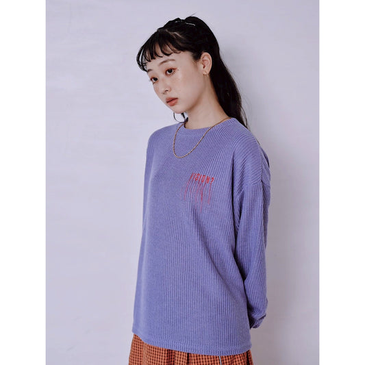 【PRE-ORDER】VISION LOGO KNIT TOP