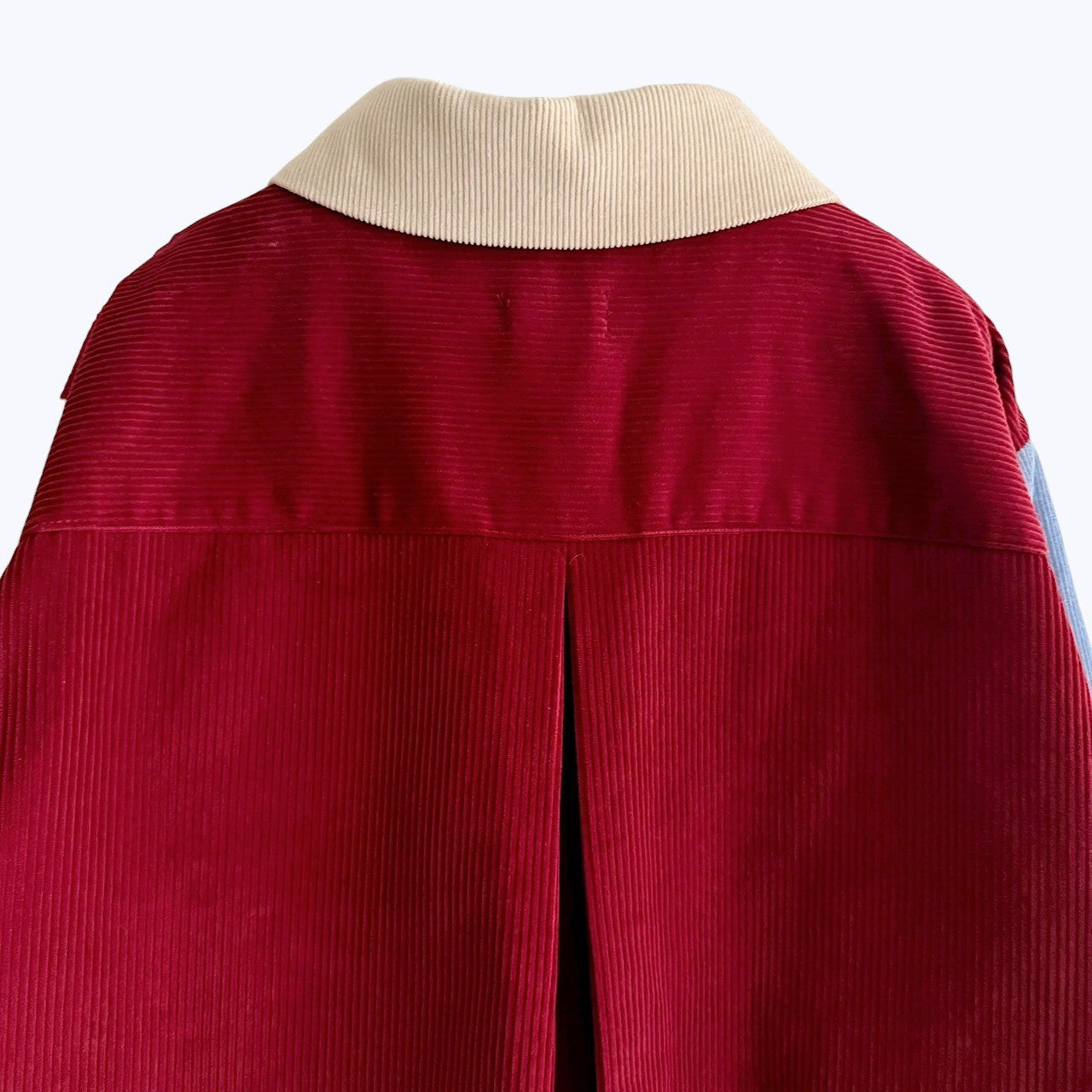 COLOR BLOCK CORDUROY SHIRT