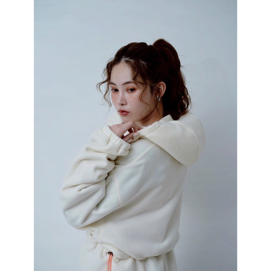 【PRE-ORDER】FLEECE HOODED PULLOVER