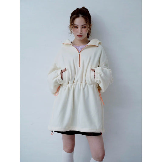 【PRE-ORDER】FLEECE HOODED PULLOVER