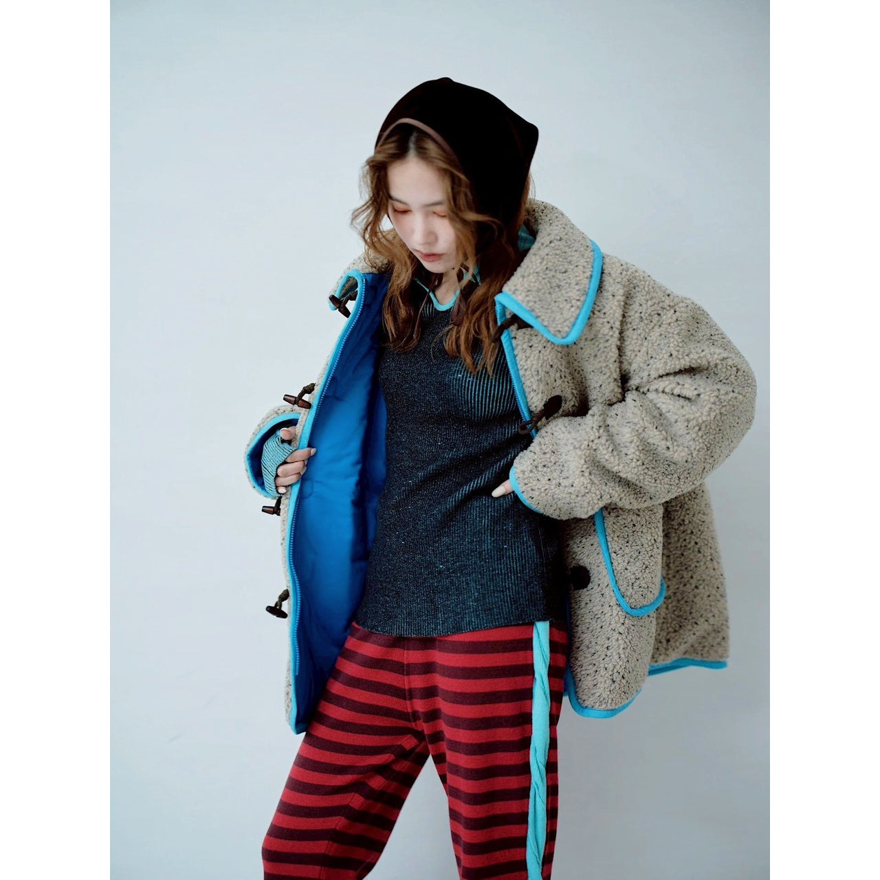 [PRE-ORDER] COLOR BLOCK TRACK JACKET